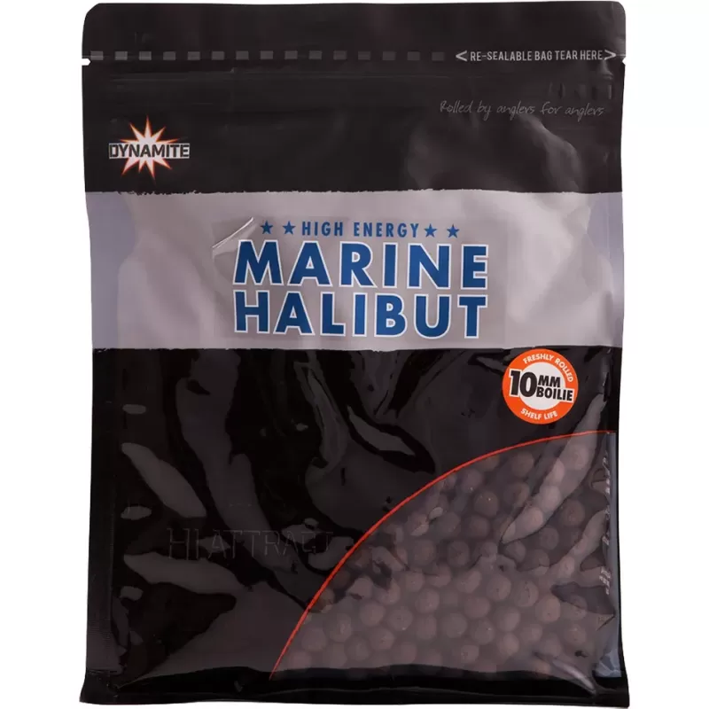Dynamite Baits High Energy Marine Halibut Shelf Life Boilies<Specialist Bait & Additives