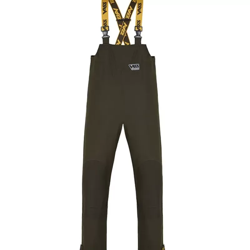 Vass Team 175 Unlined Fishing Bib & Brace Khaki Edition 4<Carp Clothing