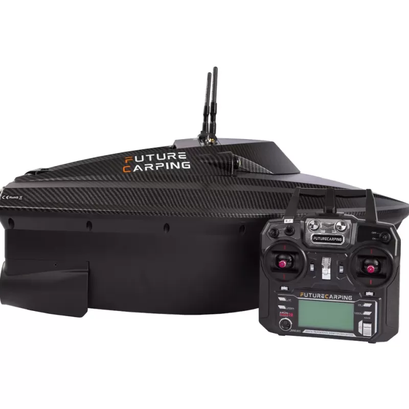 Future Carping V60 Carbon Fishing Bait Boat with GPS & Fish Finder<Specialist Bait Boats
